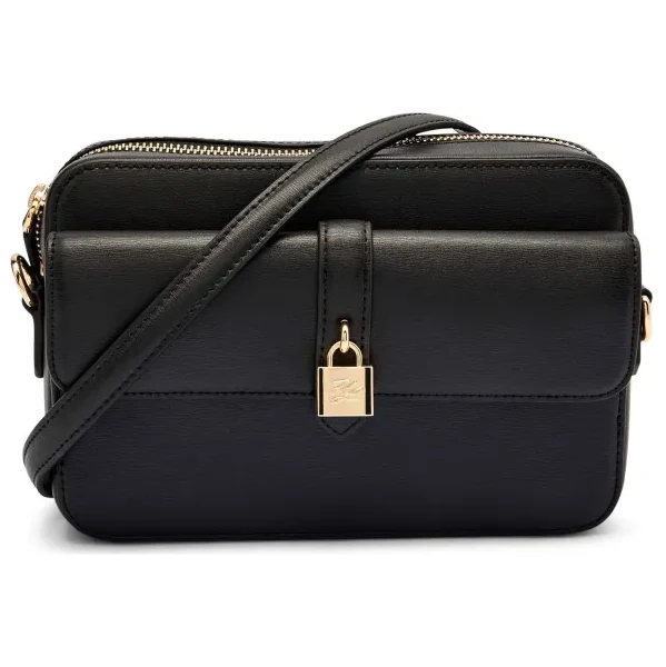 Karl Lagerfeld Kožená crossbody kabelka k/autograph 64017426