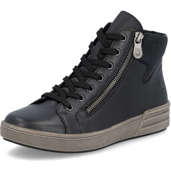 Dámska členková obuv RIEKER X0709-01 čierna W5 64028146