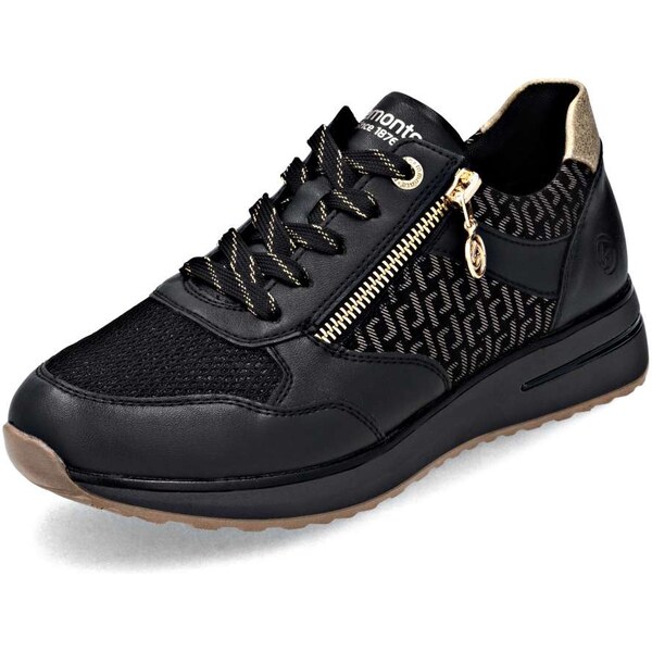 RIEKER Dámske tenisky REMONTE D1G08-05 čierna W5 64028163