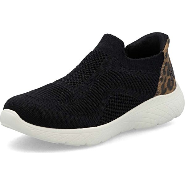 Dámske tenisky RIEKER M5072-01 čierna W5 64028181
