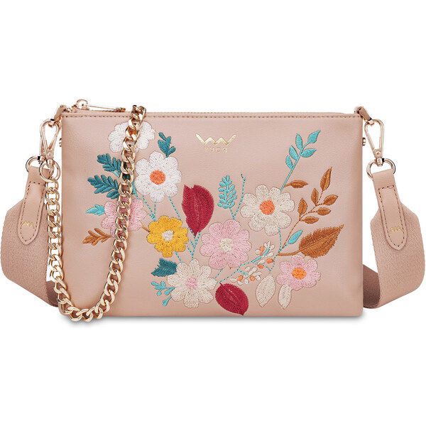 Vuch Dámska crossbody kabelka Lylann Flowers Beige 66595270