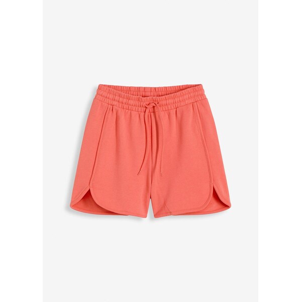 bonprix Teplákové šortky z čistej bio bavlny, farba ružová 64039491