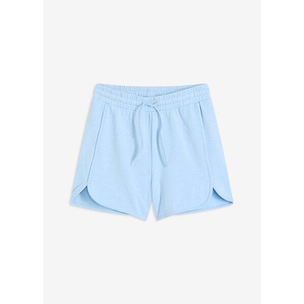 bonprix Teplákové šortky z čistej bio bavlny, farba modrá 64039490