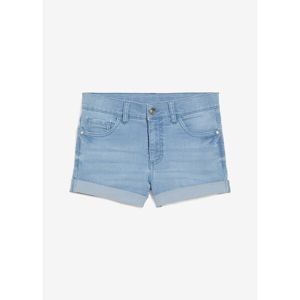 bonprix Džínsové šortky Mid Waist, farba modrá 64039508