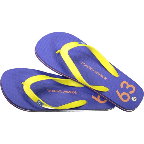 Pánske modré žabky NORWAY 1963 64704833