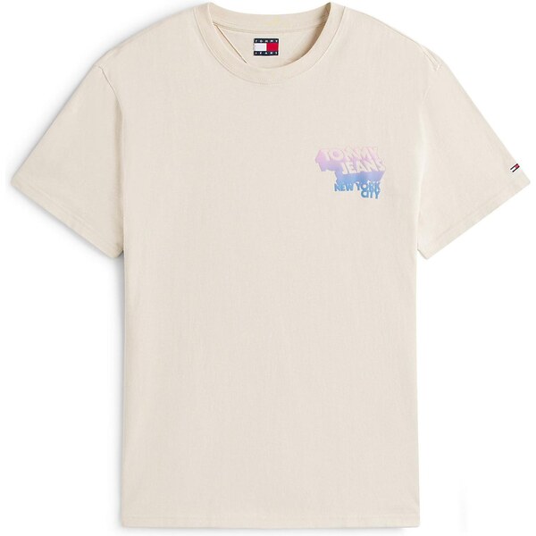 Tommy Jeans Tričko krémová / svetlomodrá / ružová 64045412