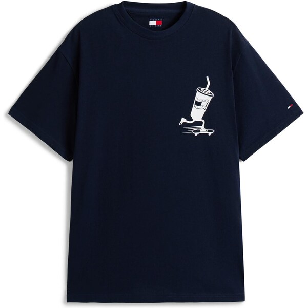 Tommy Jeans Tričko námornícka modrá / biela 64045638