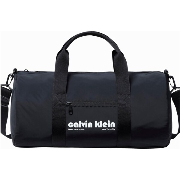 Calvin Klein Cestovná taška čierna / biela 64045743