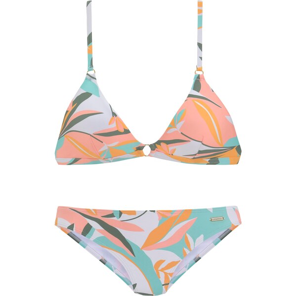 SUNSEEKER Bikiny tyrkysová / jedľová / oranžová / biela 66857707