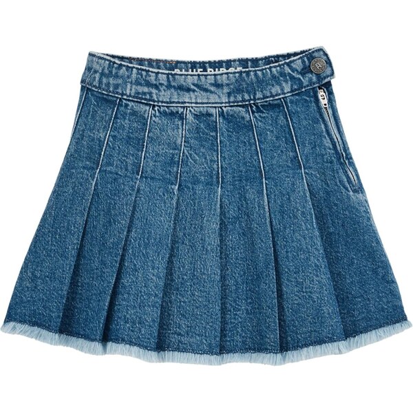 WE Fashion Sukňa modrá denim 64045737