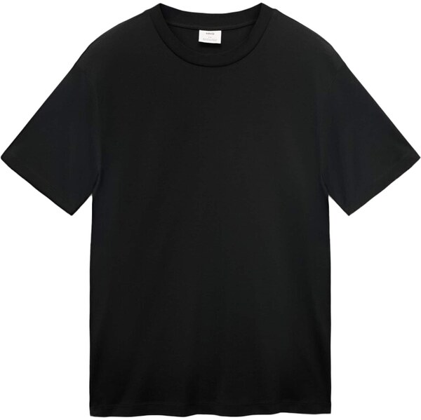 MANGO MAN Tričko BELLOW čierna 64045465