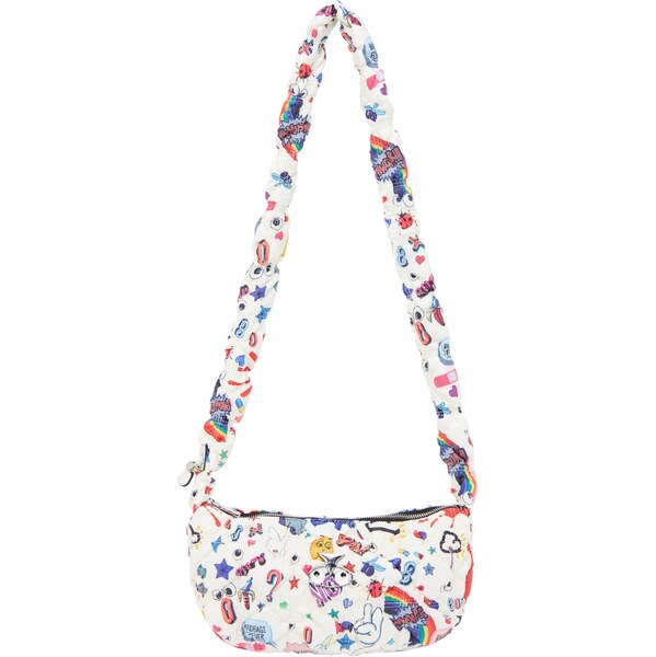 MYMO Taška cez rameno Pop Eyetheme modrá / žltá / červená / biela 64045391