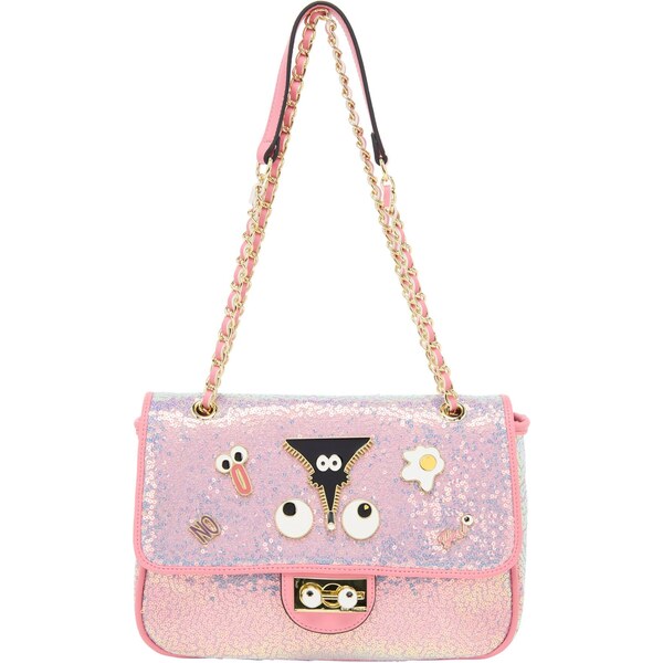 MYMO Taška cez rameno Pop Eyetheme ružová / svetloružová / čierna / 64045399