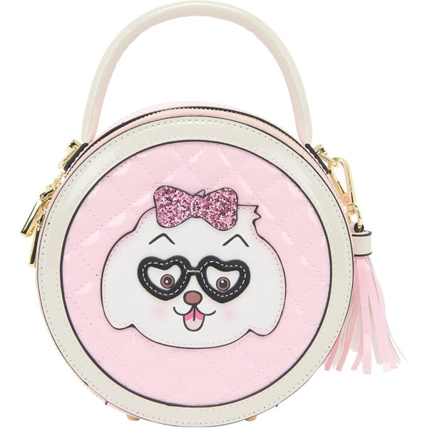 MYMO Kabelka Pop Eyetheme karamelová / ružová / čierna / biela 65878443