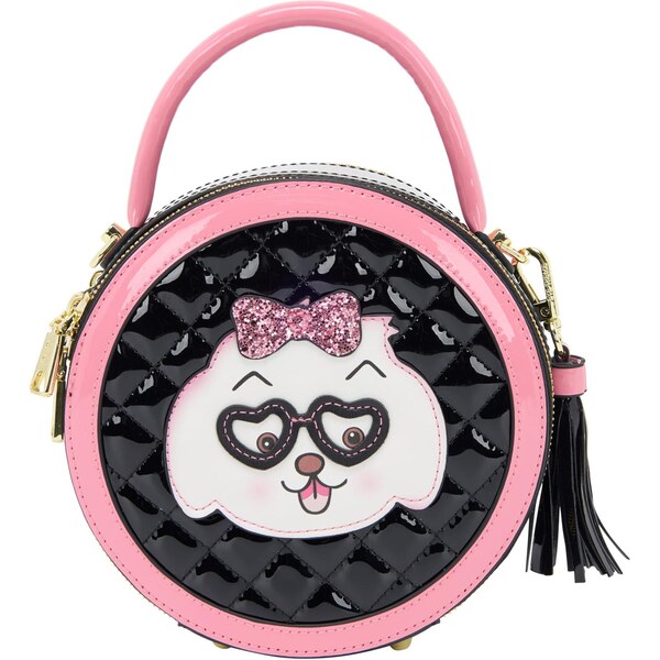 MYMO Kabelka Pop Eyetheme ružová / čierna / biela 66068699