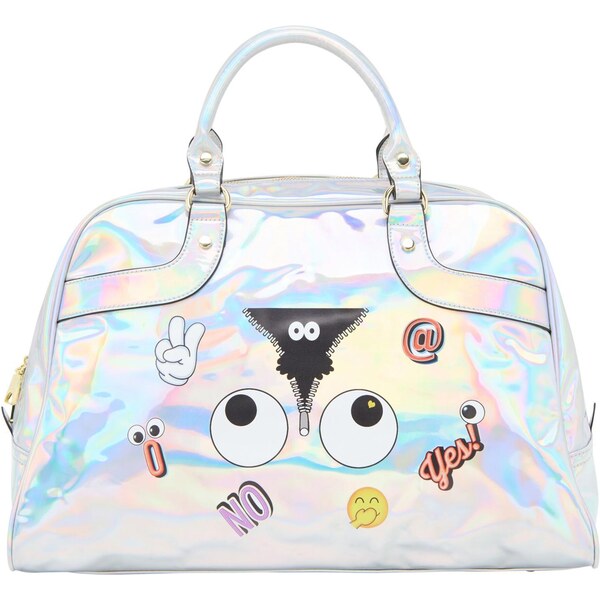 MYMO Kabelka Pop Eyetheme žltá / čierna / strieborná / biela 65878515