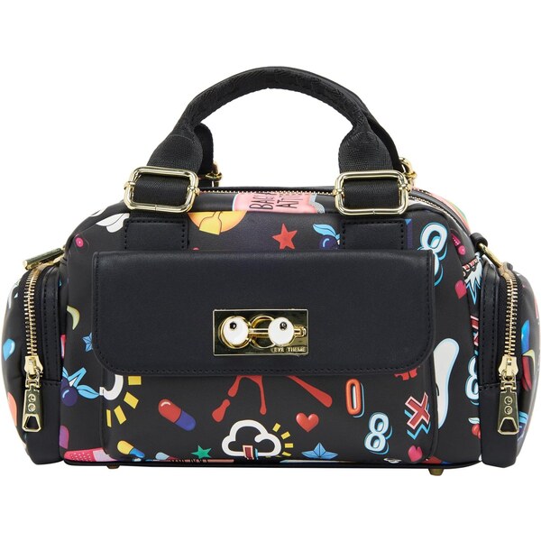 MYMO Kabelka Pop Eyetheme žltá / červená / čierna / biela 65979637