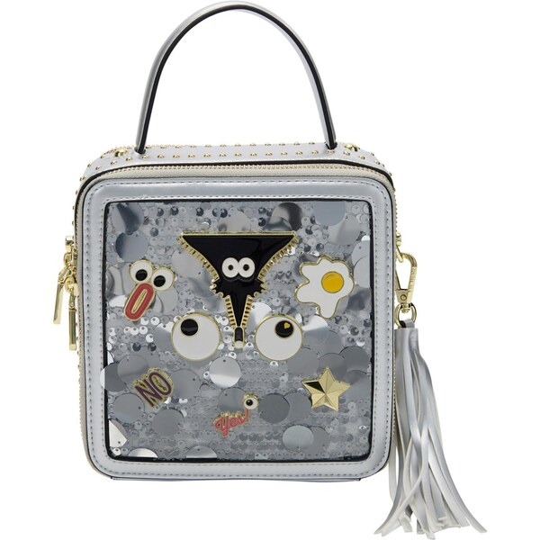 MYMO Kabelka tmavožltá / sivá / čierna / strieborná 65878789