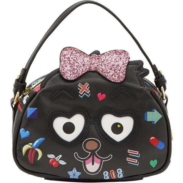 MYMO Kabelka Pop Eyetheme ružová / čierna / biela 65878811