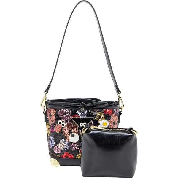 MYMO Kabelka na rameno Pop Eyetheme zlatá / červená / čierna / biela 66074377