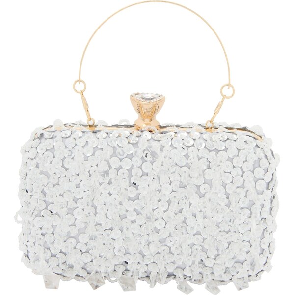 faina Listová kabelka Elegant zlatá / strieborná 64063298