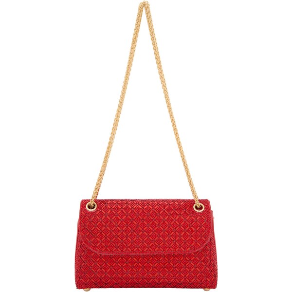 faina Listová kabelka červená 66141349