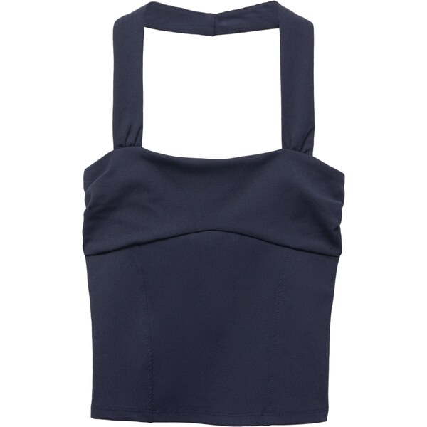 Pull&Bear Top námornícka modrá 65880790