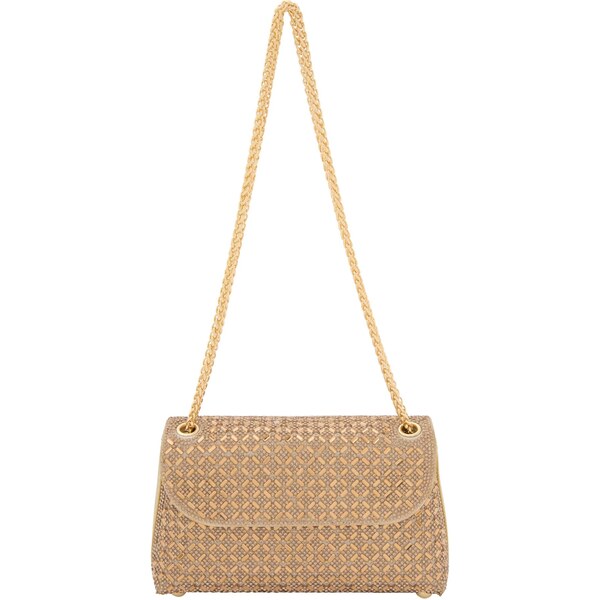 faina Listová kabelka šampanské 66141304