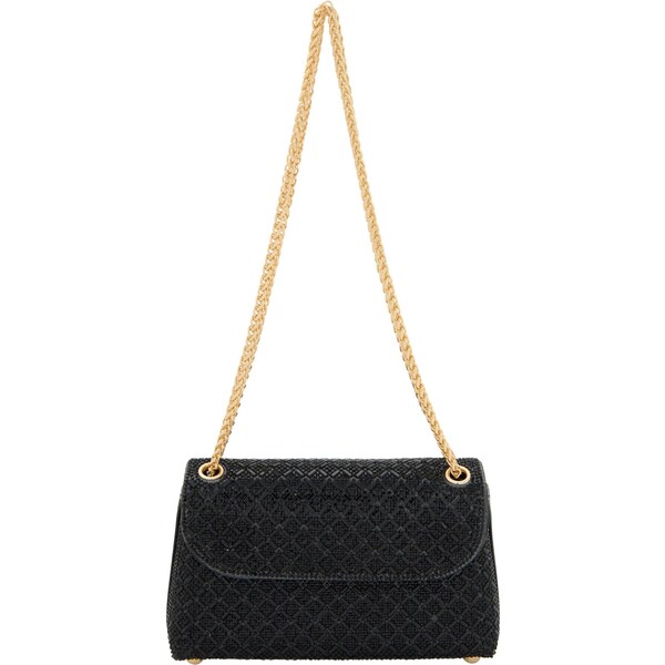 faina Listová kabelka čierna 66141231