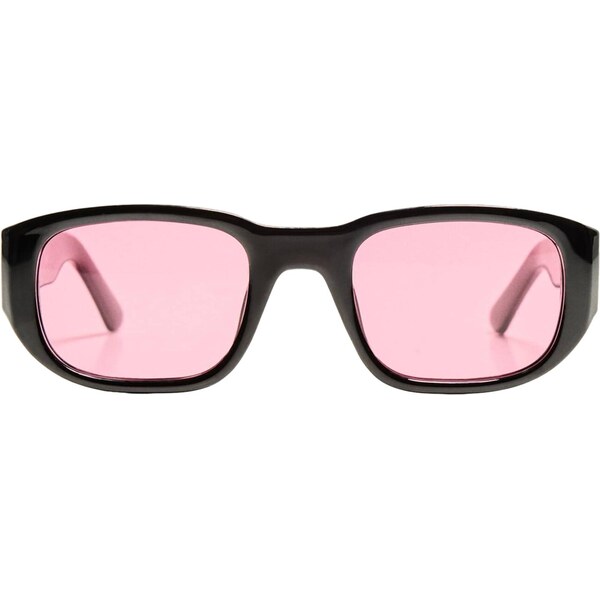 Bershka Slnečné okuliare bordová / čierna 65880858