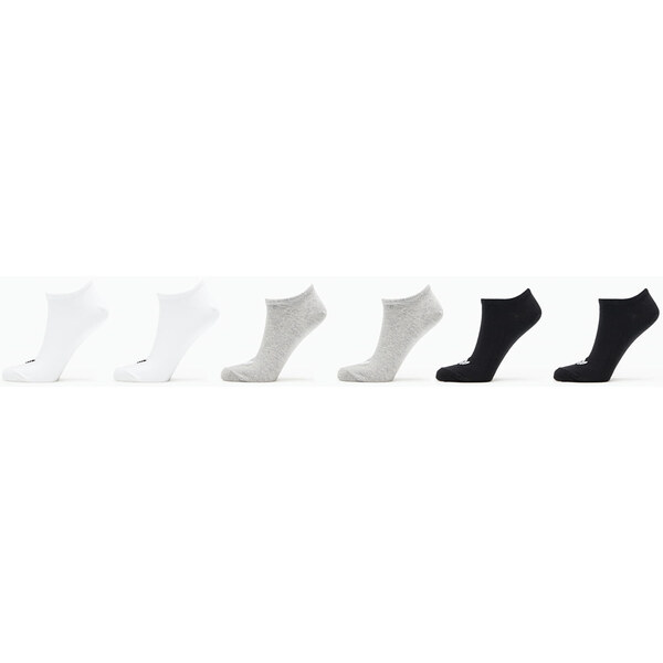 adidas Originals adidas Liner Socks 6-Pack White/ Medium Grey Heather/ 64046093