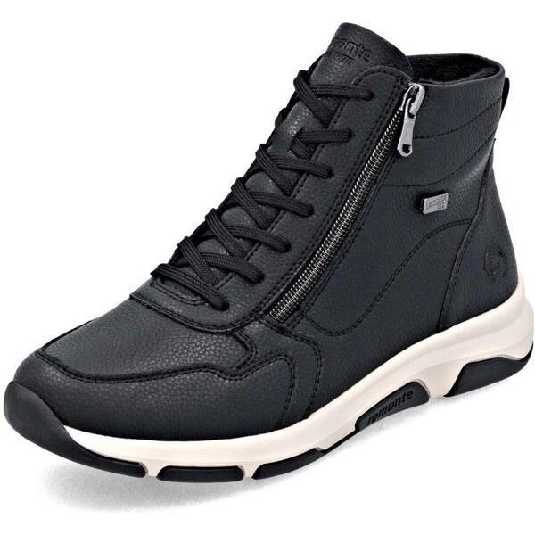 RIEKER Dámska členková obuv REMONTE D1S71-00 čierna W5 64046360