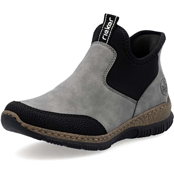 Dámska členková obuv RIEKER N3280-42 sivá W5 64046370