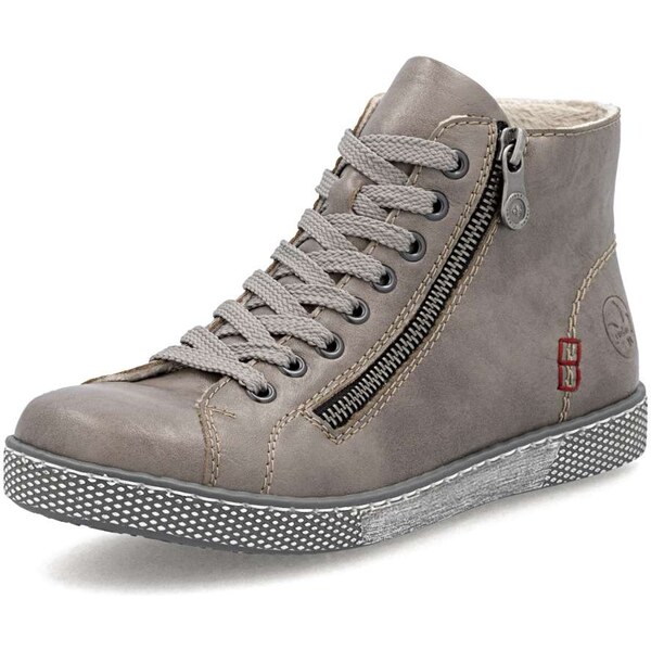 Dámska členková obuv RIEKER Z1221-42 sivá W5 64046374