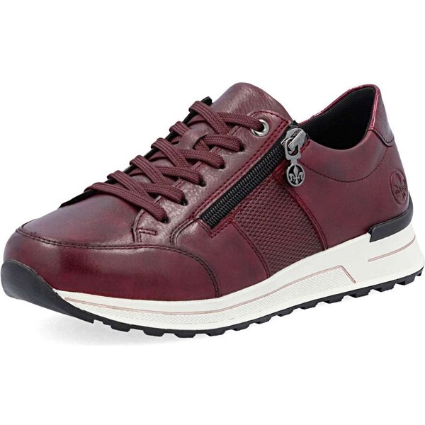 Dámske tenisky RIEKER N1406-35 červená W5 64046416