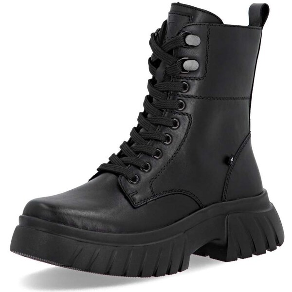 Dámska členková obuv RIEKER W1870-02 čierna W5 64047345