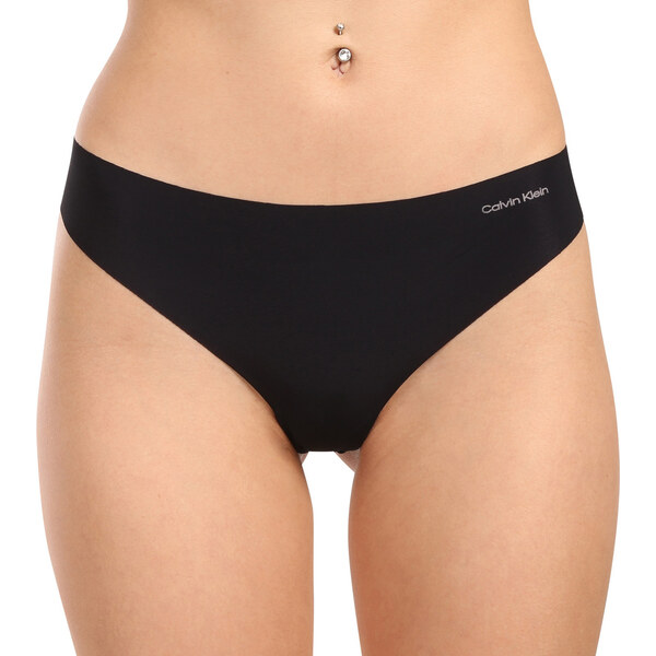 3PACK dámske tangá Calvin Klein bezšvová viacfarebná (QD3558E-WAO) 64056989