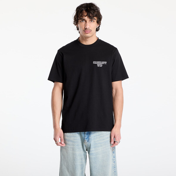 Tričko Carhartt WIP Short Sleeve Alumni T-Shirt UNISEX Black S 64055403