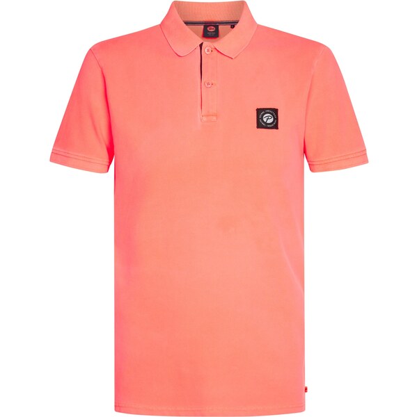 Petrol Industries Tričko Marlin koralová / čierna 64062969