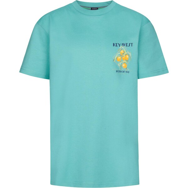 Petrol Industries Tričko azúrová / zmiešané farby 64110173