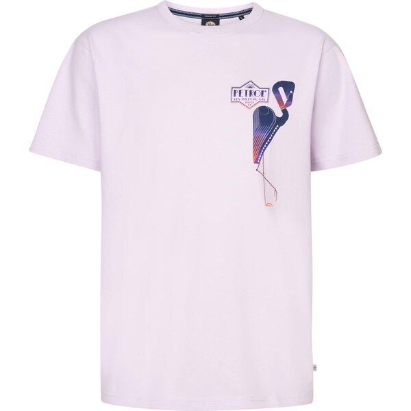Petrol Industries Tričko modrá / pastelovo fialová / oranžová / ružová 64110168