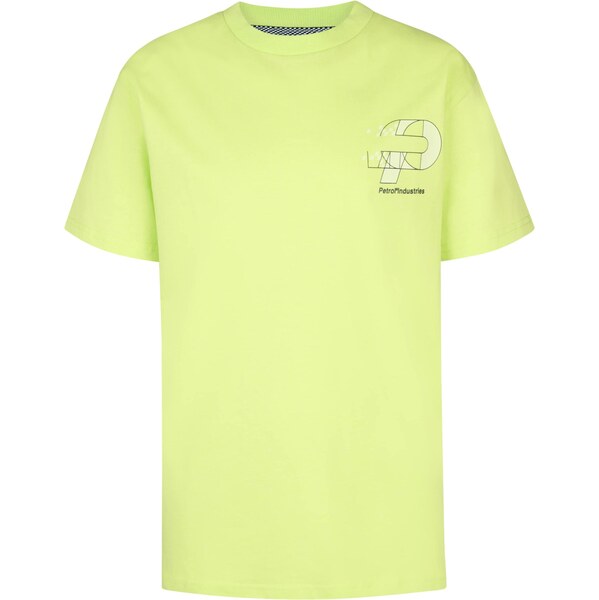 Petrol Industries Tričko neónovo žltá / čierna 64110169