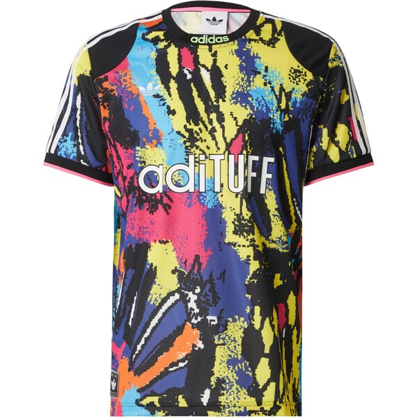 ADIDAS ORIGINALS Tričko Archive modrá / citrónová žltá / svetloružová 64063352