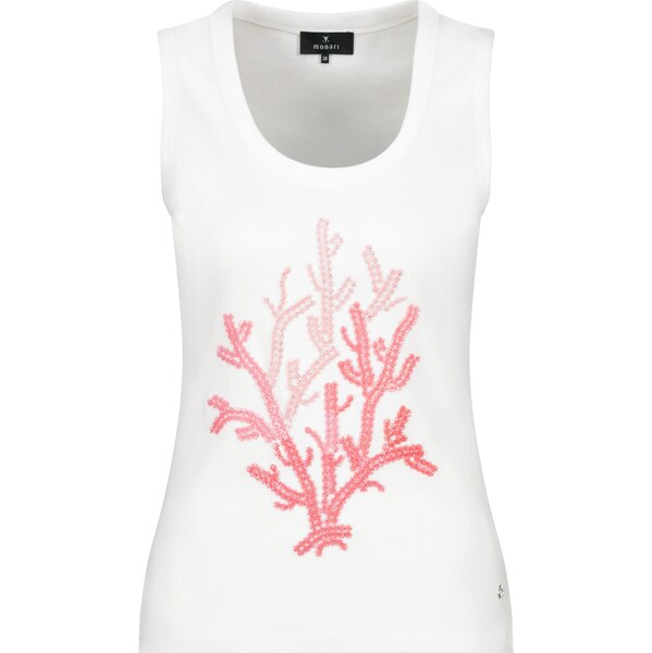 monari Top ružová / ružová / biela 64063206