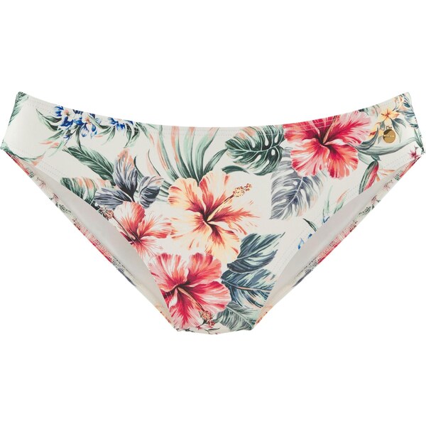 LASCANA Bikinové nohavičky krémová / zelená / oranžová / červená 64075694
