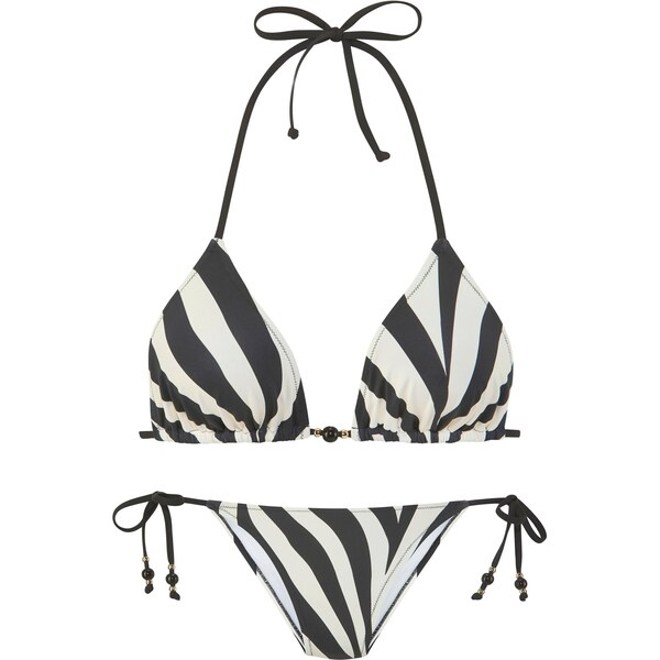 FRENCH CONNECTION Bikiny čierna / biela 64201337