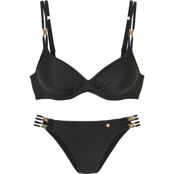 JETTE Bikiny zlatá / čierna 65252559