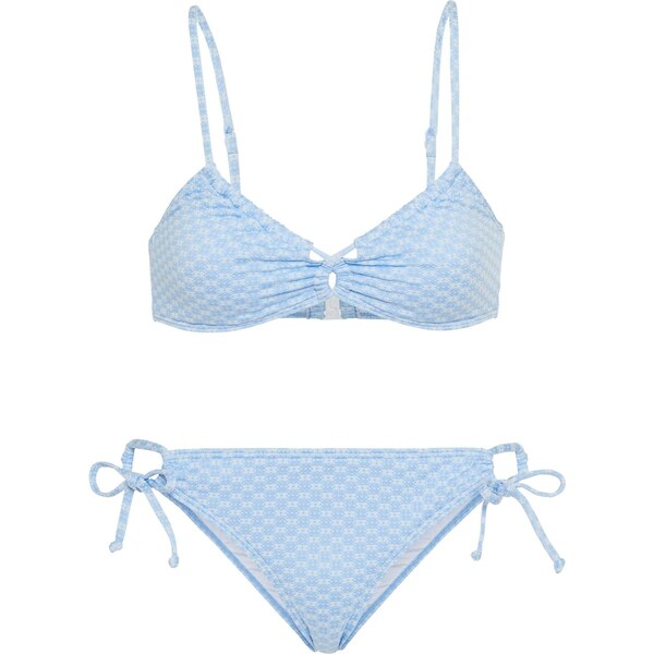 LSCN by LASCANA Bikiny svetlomodrá / šedobiela 64427950