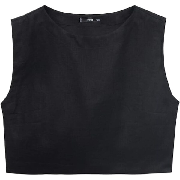 MANGO Top FRED čierna 65880805