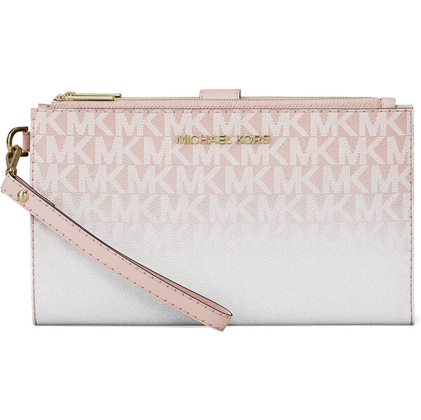 Michael Kors Peněženka Jet Set Large Ombré Signature Logo Wristlet 64071767